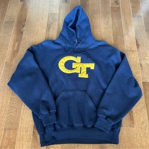 Georgia Tech Men’s Large Hooded Sweatshirt